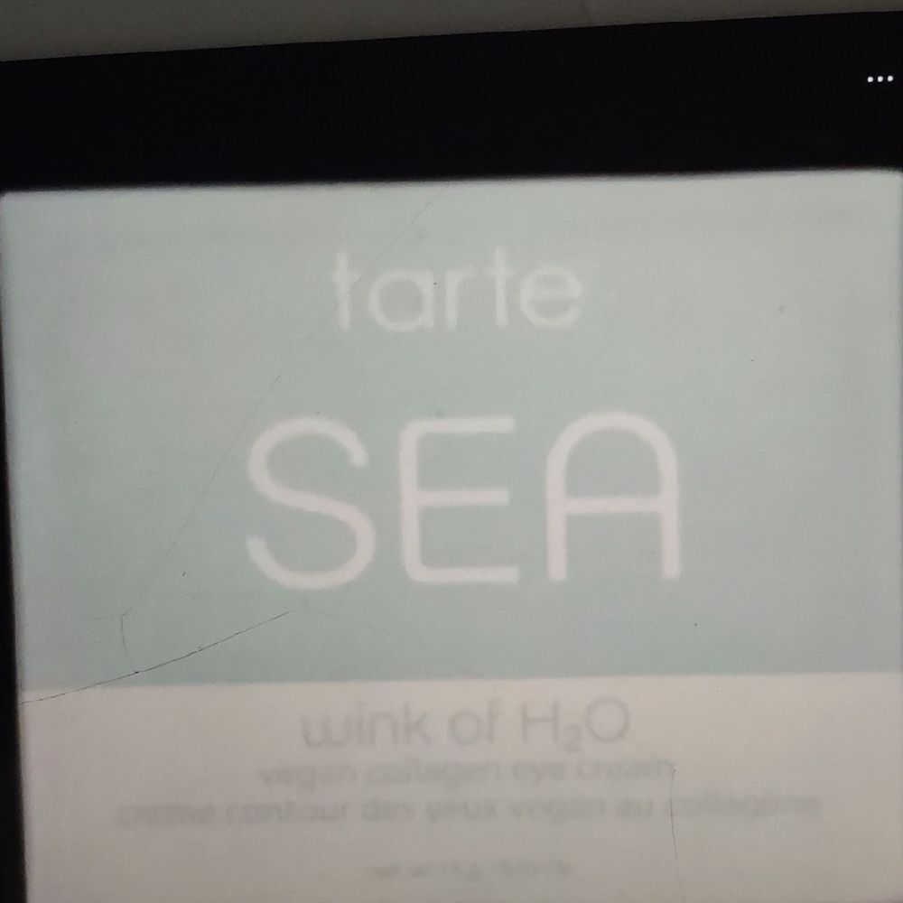 tarte Sea Wink Of H2O Vegan Collagen Eye Cream